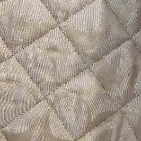 Coach Brand Beige Jacket - Picture 8 of 9